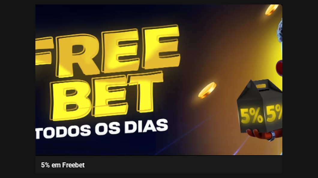 5% em freebet todos os dias na MoBet