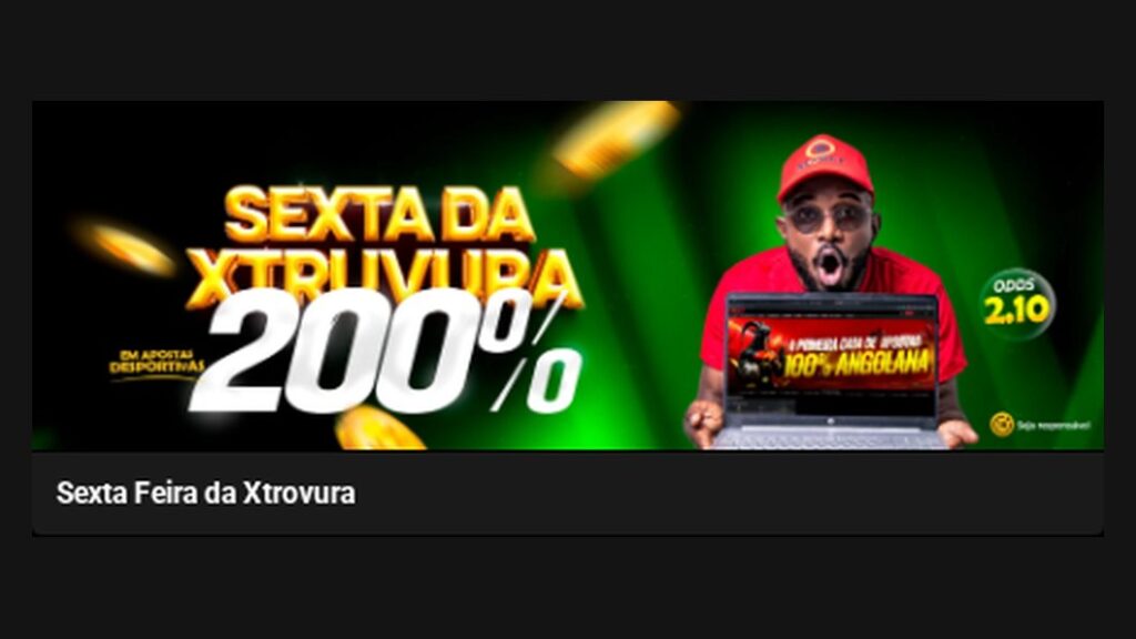 Sexta-Feira da Xtrovura com bónus de 200% na MoBet