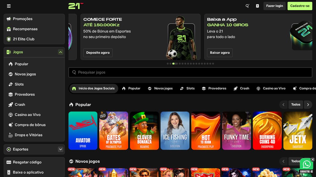 Casino da 21 Bet