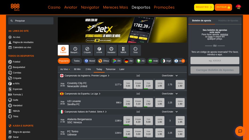 Apostas desportivas na 888Bets Angola